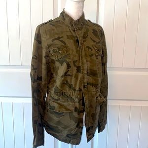 💚🤎 Camo Utility Jacket